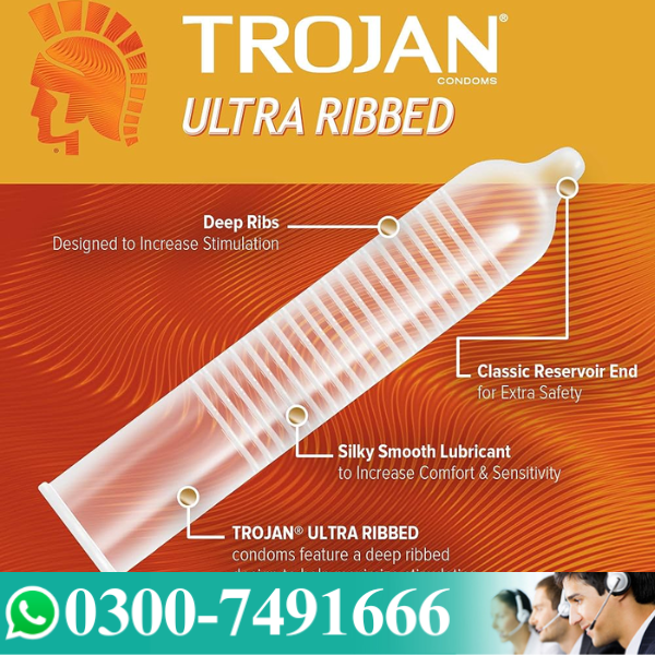 Ultra Ribbed Condom