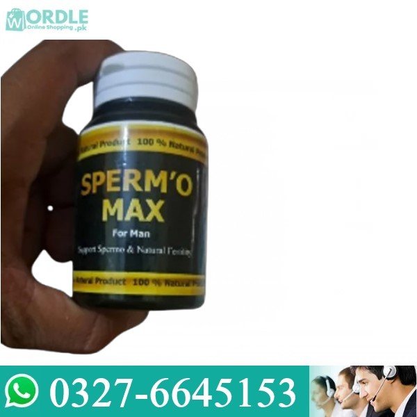 Sperm'O Maxx Capsules in Pakistan