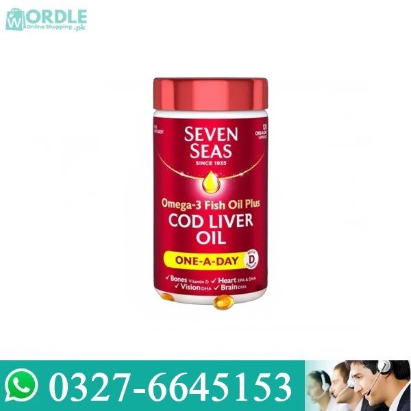 Seven Seas Omega 3 Fish Oil Capsules