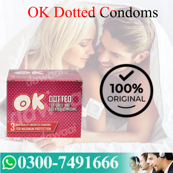 OK Dotted Condoms In Pakistan