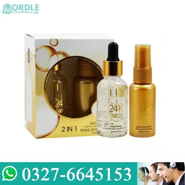 24K Gold Makeup Fix 2 In 1 in Pakistan