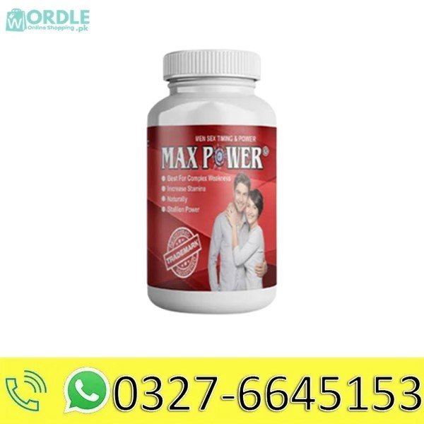 Max Power Capsules in Pakistan