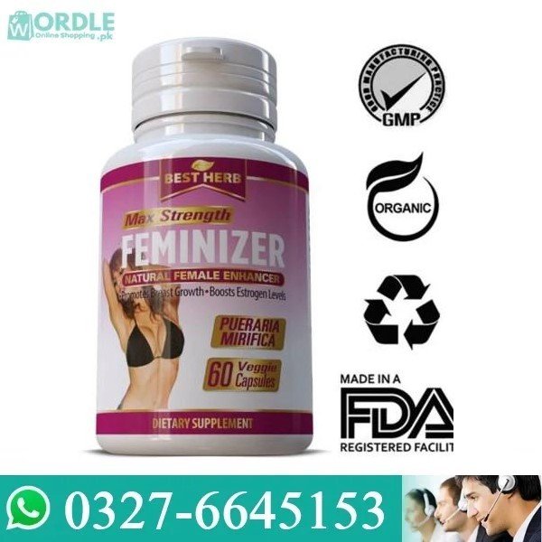 Max Strength Feminizer Natural Female Enhancer in Pakistan