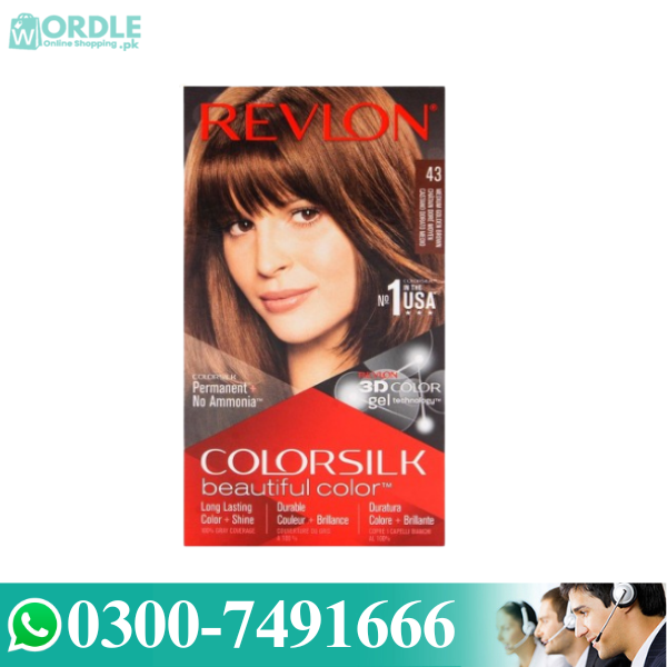 Revlon Hair Color Shades Medium Golden Brown 43