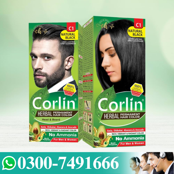 Corlin Herbal Permanent Hair Color Cream