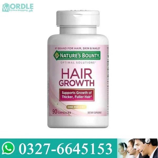 Nature's Bounty Optimal Solutions Hair Growth Capsules in Pakistan