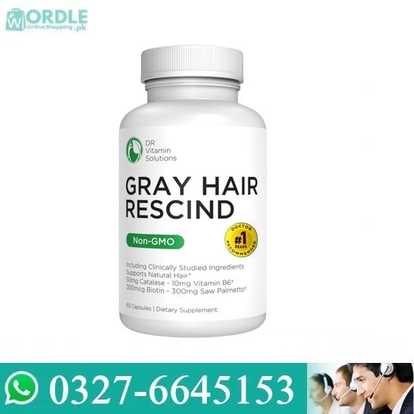 Gray Hair Rescind Capsules in Pakistan