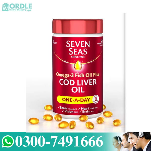 Seven Seas Omega 3 Fish Oil Capsules